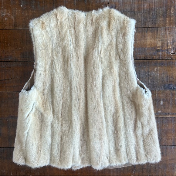 Raoul N. Lasky Custom Designed Vintage Fur Vest M/L - Picture 2 of 8